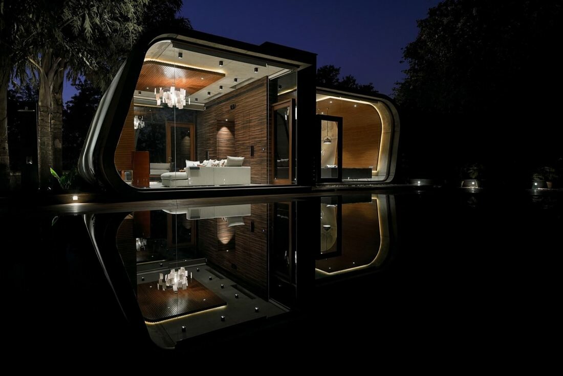 Необычный дом Pool House в Индии от студии 42mm Architecture 8