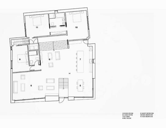 Вилла Webster Terrace – открытое пространство от студии TEAL 17